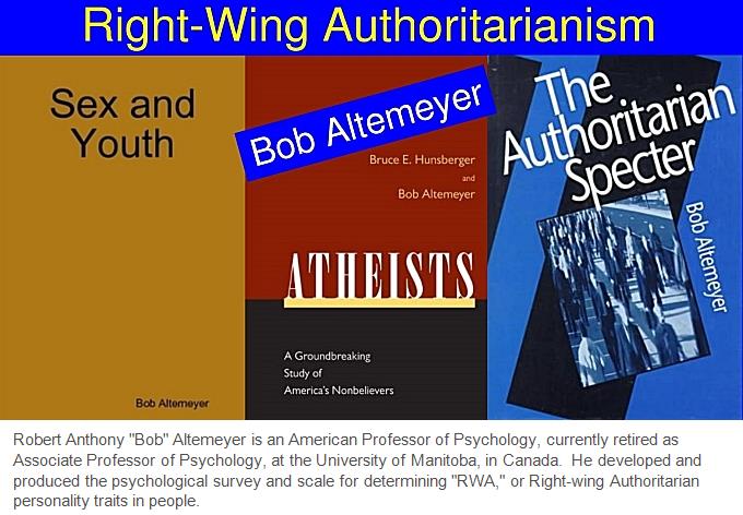 Bob Altemeyer's books.